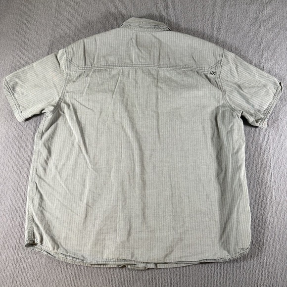 5.11 Tactical Series Shirt Mens Extra XL Gray Snap Button Down Short Sleeve - Picture 7 of 10